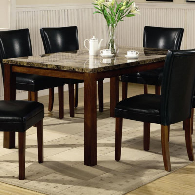 table marble dining clean stains faux quartz difficulties without any colbert contemporary counter height